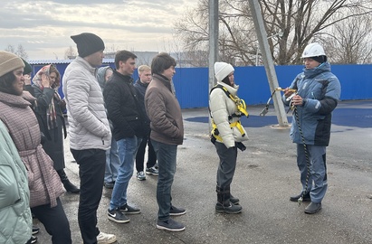 Ознакомление сотрудников с учебным полигоном